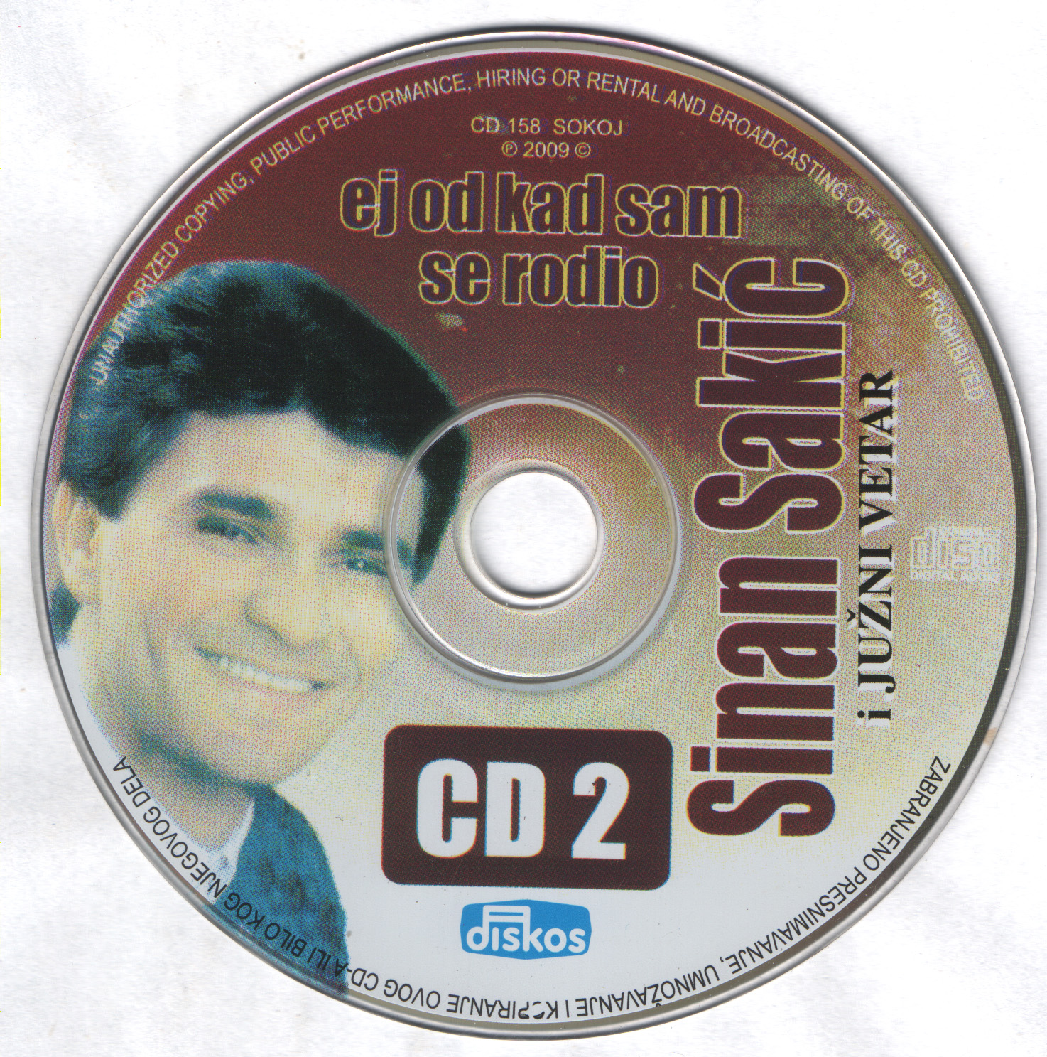 Sinan Sakic 2009 CD