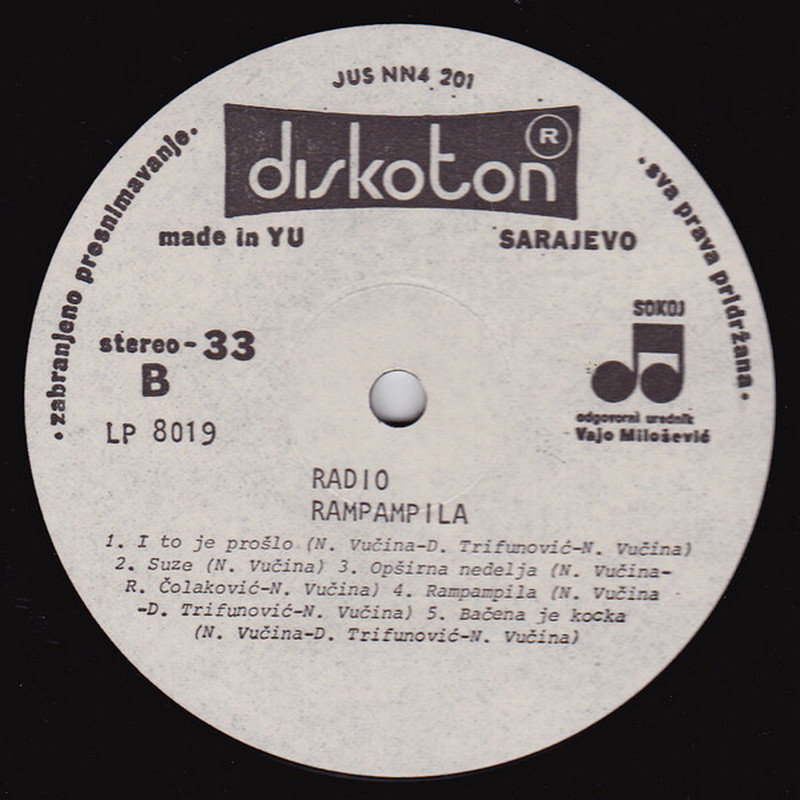 Radio SA 1981 Rampampila vinil 2