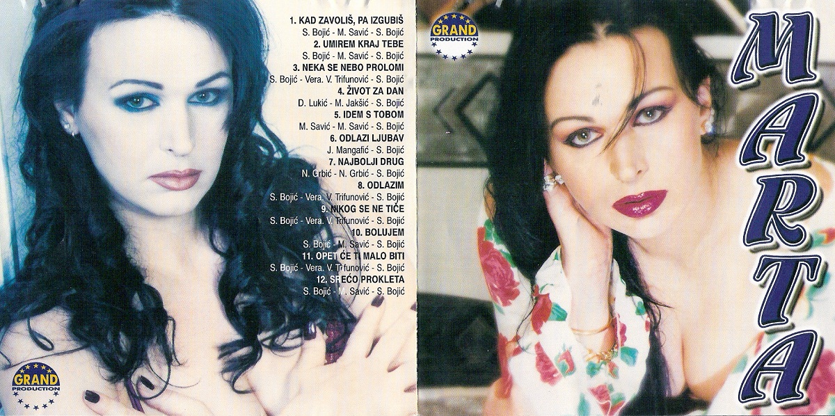 Marta Savic 1999 CD prednja