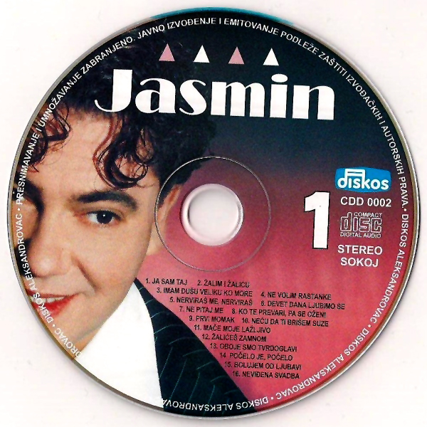 Jasmin 2 CD Osvajac cd 1 z cd