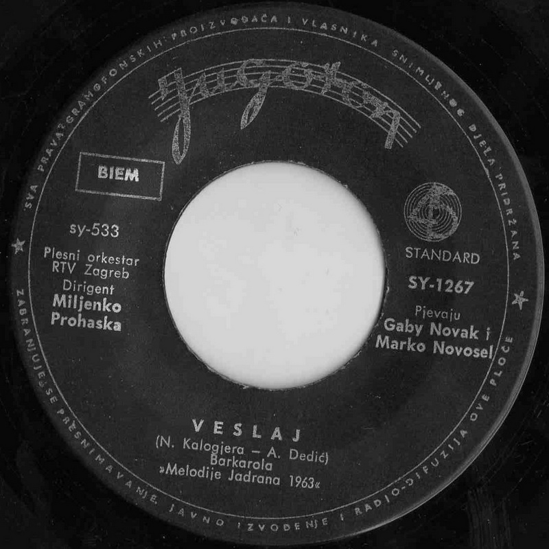 VA 1963 Melodije Jadrana 63 vinil 2