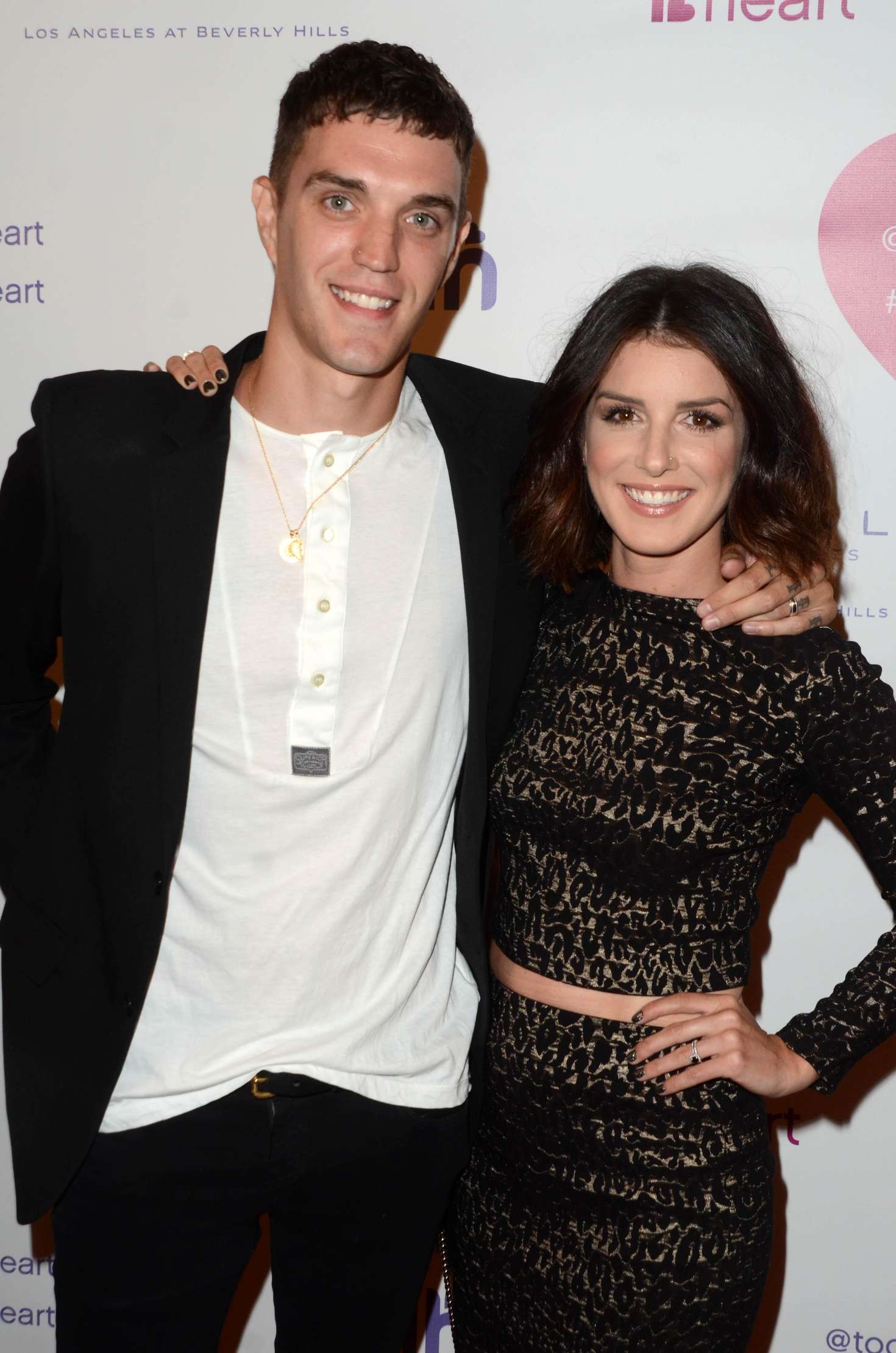Shenae Grimes together 1 heart Launch Party 07