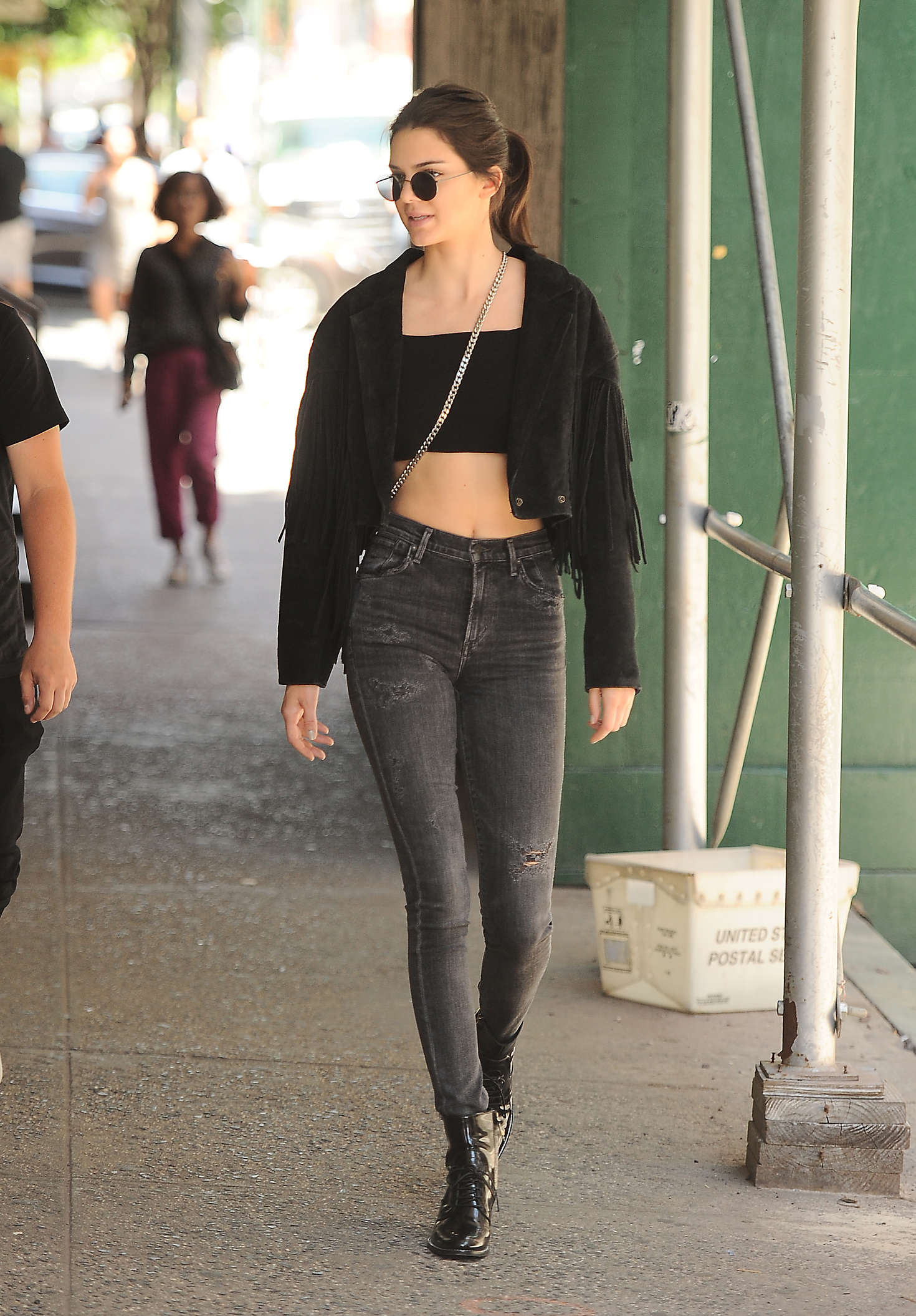 Kendall Jenner in Black Jeans 24